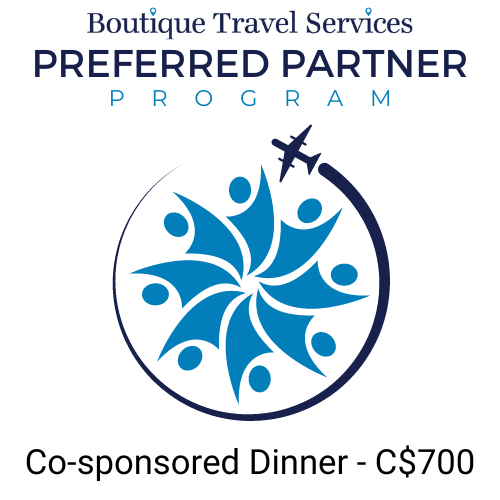 DINNER CO-SPONSORSHIP CAD$700 + tax